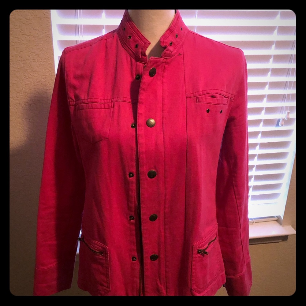 Pink cotton jacket